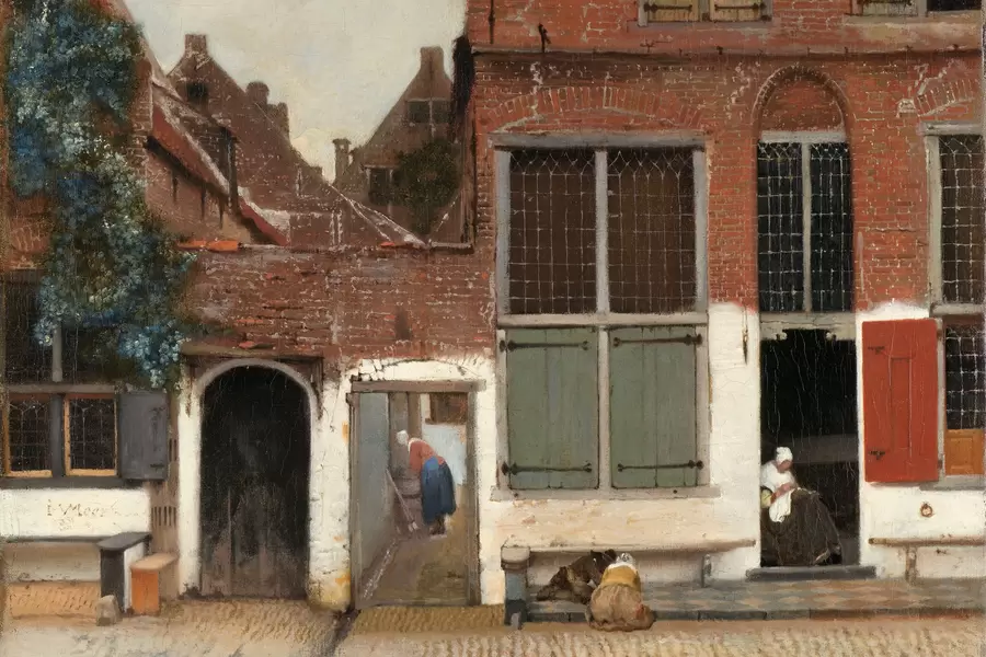 Jan Vermeer: "Mala ulica"