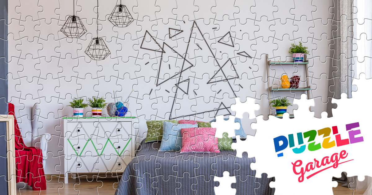 Bright Bedroom Jigsaw Puzzle (Home, Interiors) | Puzzle Garage