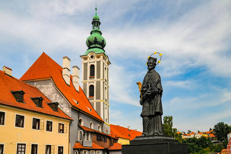 Statua di San Giovanni Nepomuceno, Cesky Krumlov