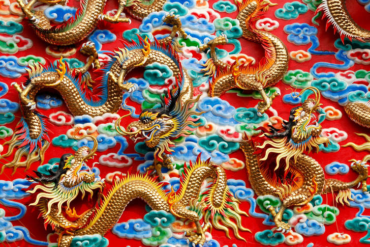 Asian dragons
