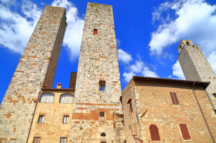 Věže v San Gimignano