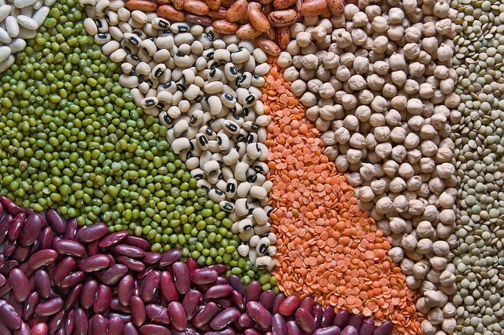 Various legumes