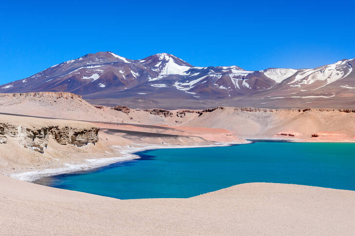 Zöld lagúna, Chile