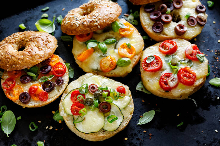 Sándwiches con verduras