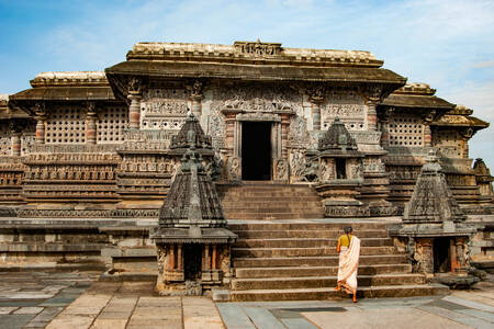 Hoysaleswara-templet i Halebidu