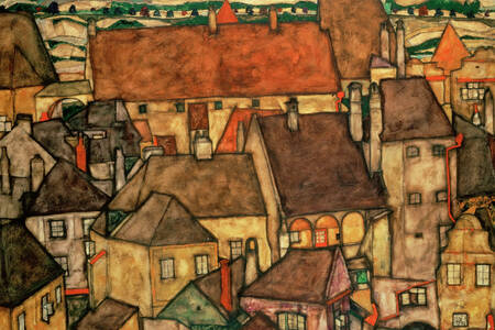 Egon Schiele: Žluté město