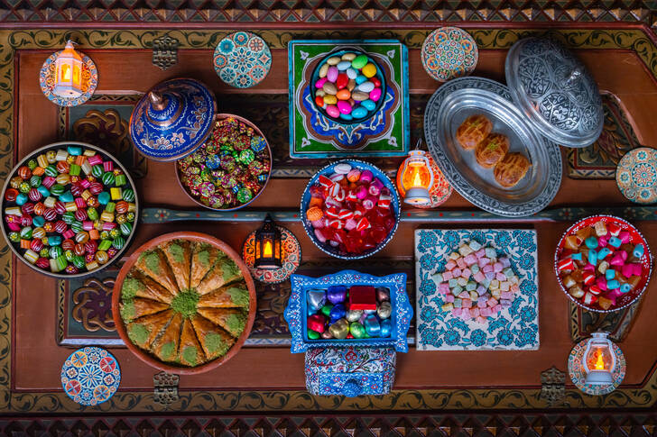 伝統的なトルコのスイーツ