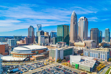 Charlotte belvárosa