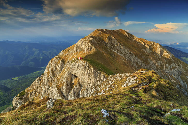 ルーマニアのカルパチア山脈