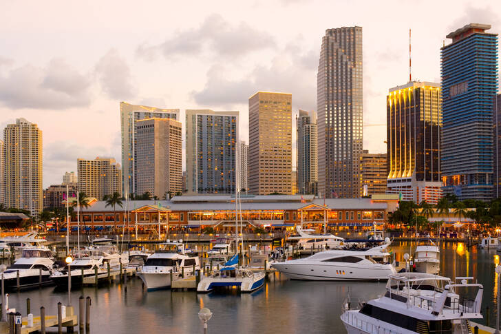 Yachtmarina i Miami