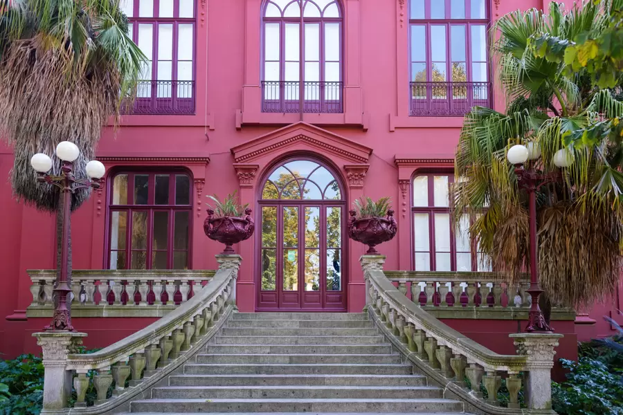 Hoofdingang van de botanische tuin van Porto