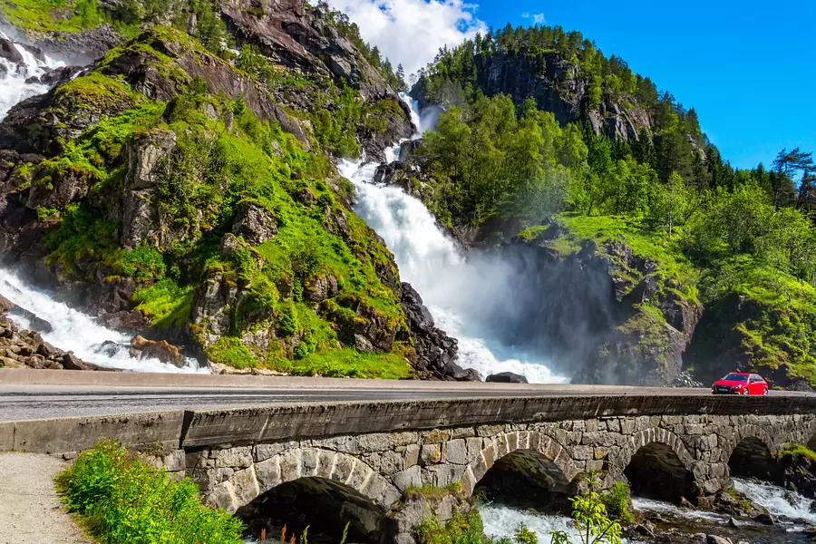 Lotefoss waterval