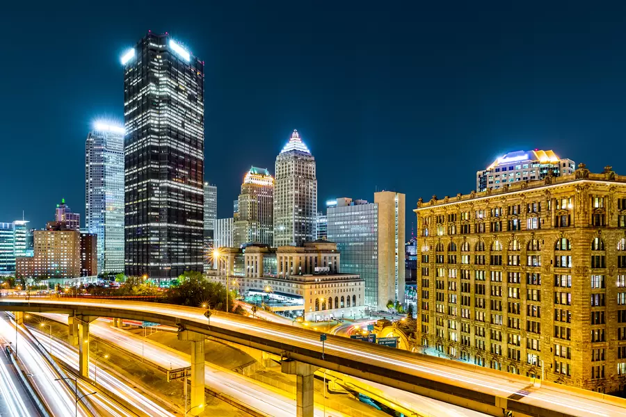 Pittsburgh nocą