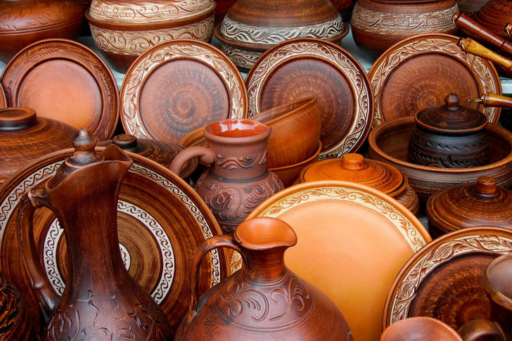 Handgemachte Keramik
