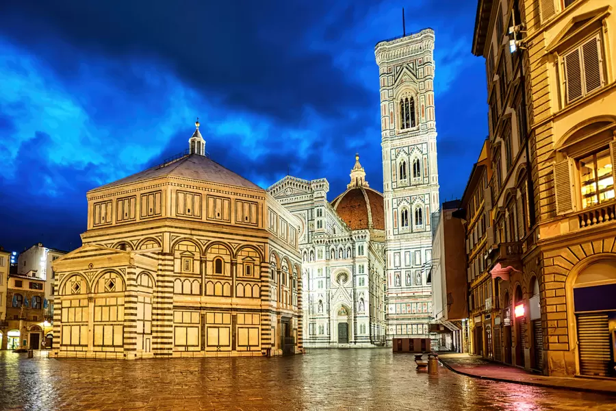 Baptysterium Florencji i Dzwonnica Giotta