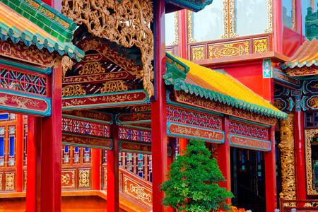 Alte chinesische Architektur