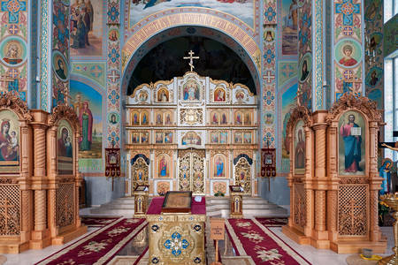 Unutrašnjost manastira Krasnogorsk