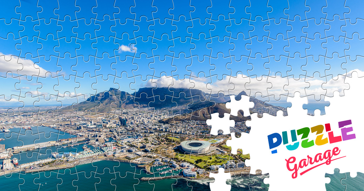 Cape Town view Jigsaw Puzzle (Countries, South Africa) Puzzle Garage
