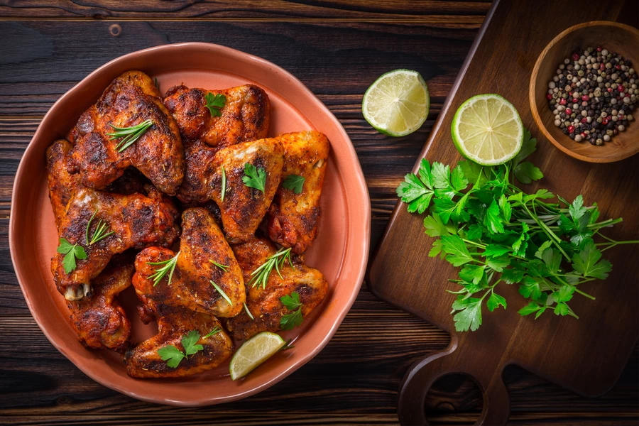 Asas de frango "Buffalo"
