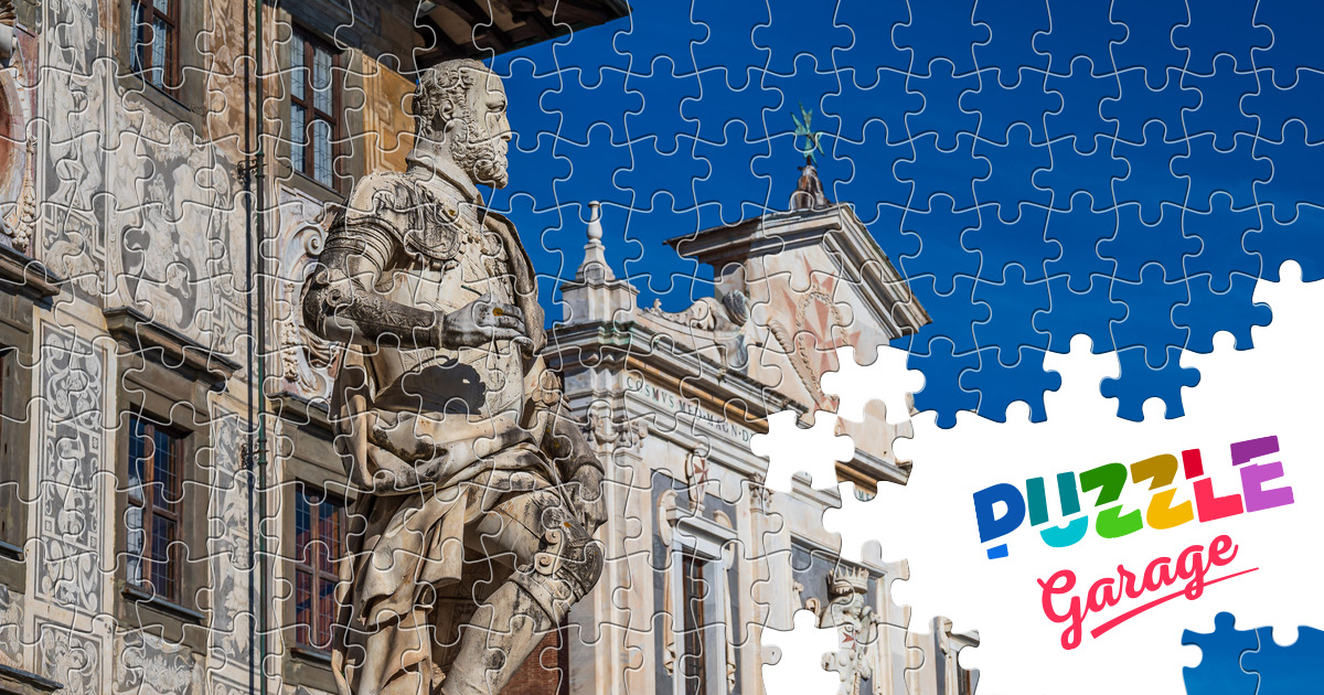 Sculpture of a knight Jigsaw Puzzle (Countries, Italy) | Puzzle Garage