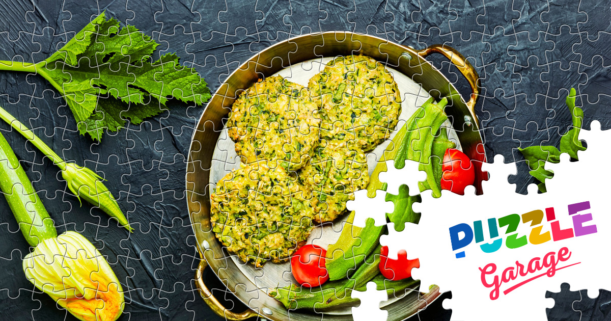 Vegetable cutlets Jigsaw Puzzle (Home, Food) Puzzle Garage