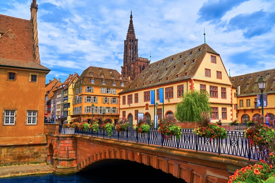 Näkymä Strasbourgin historiallisesta museosta