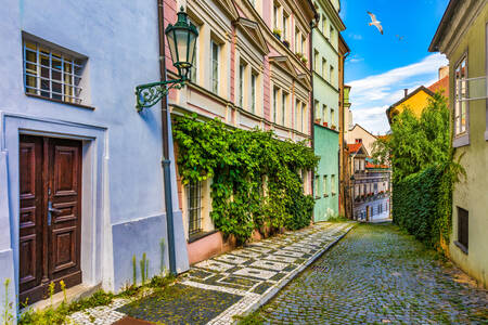 Старая улица в Праге