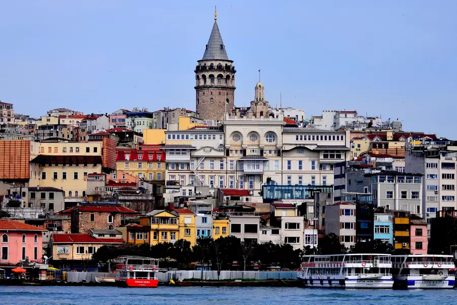 Widok wieży Galata