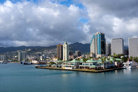 Výletní přístav v Honolulu
