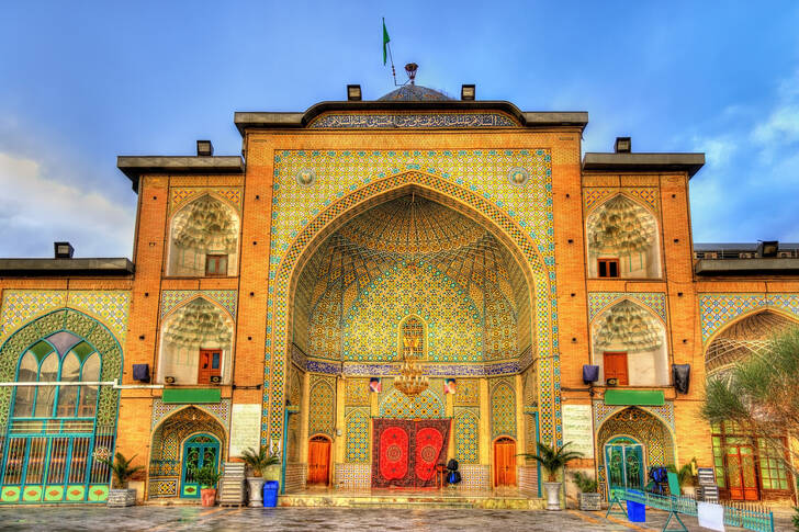 Zayed mecset Teheránban