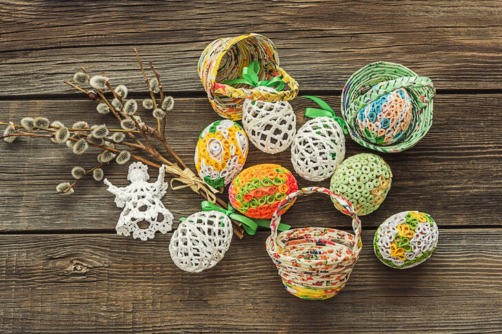 Ouă decorative de Paște
