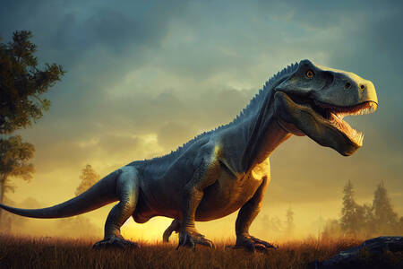 Kreidezeitlicher Tyrannosaurus