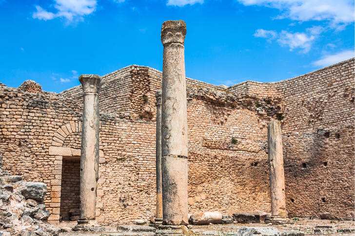 Dougga, rímske ruiny