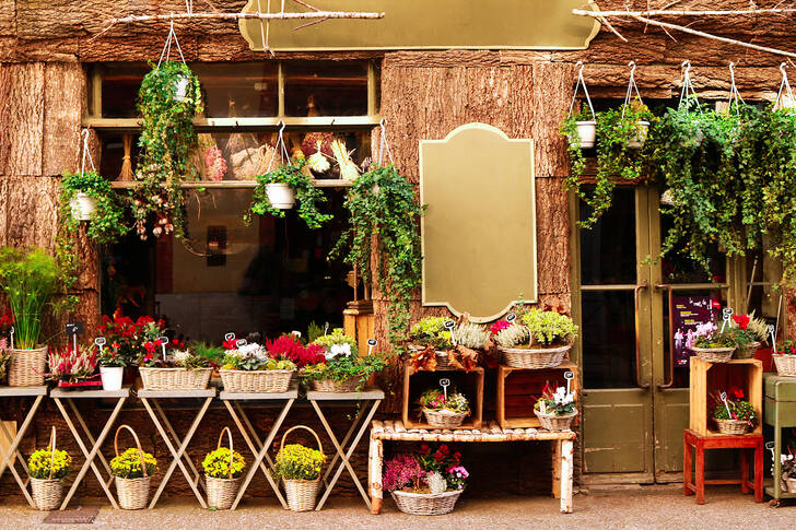 French flower shop