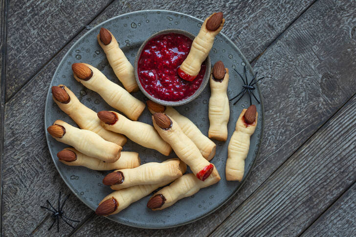 Witch Fingers Cookies
