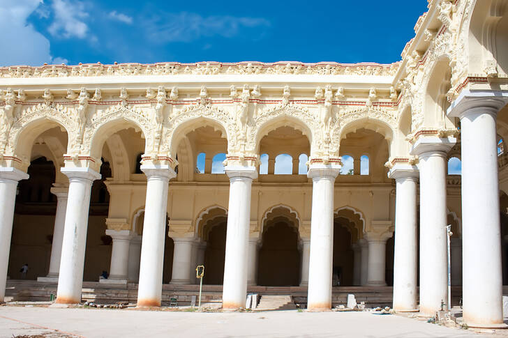 Thirumalai Nayak Palace in Madurai
