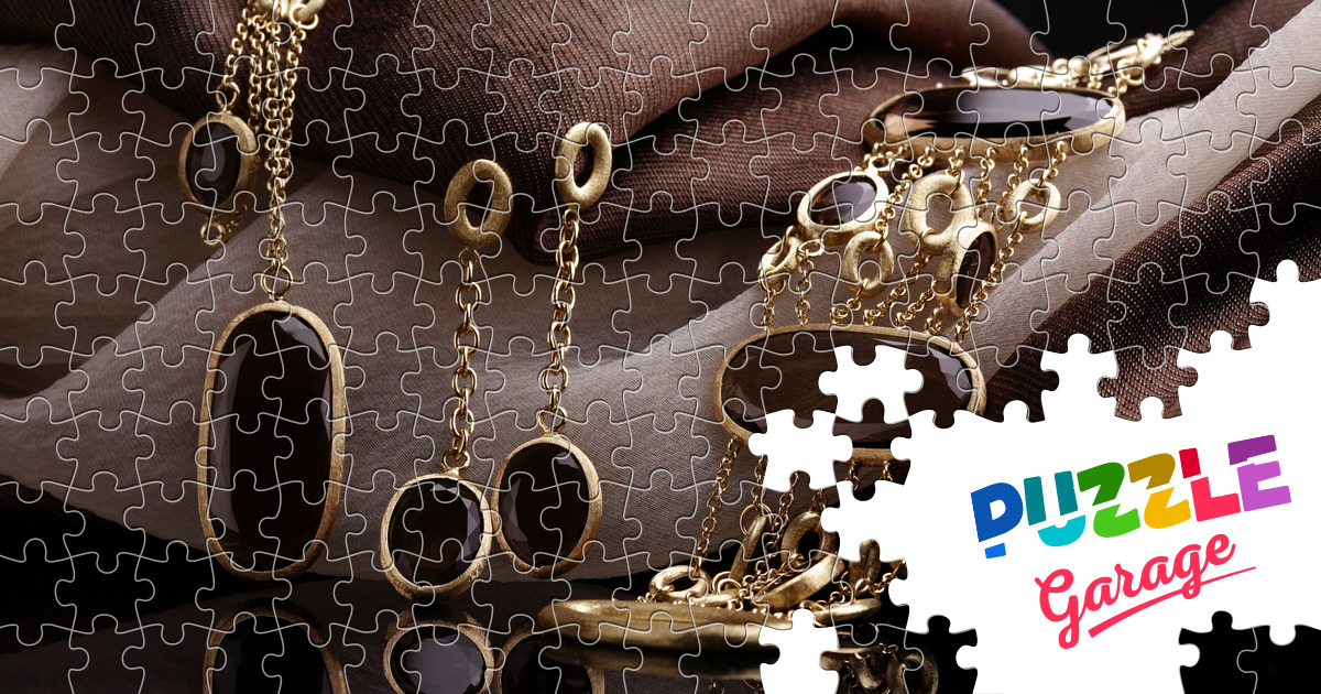 Jewelry set Jigsaw Puzzle (Stuff, Jewellery) Puzzle Garage
