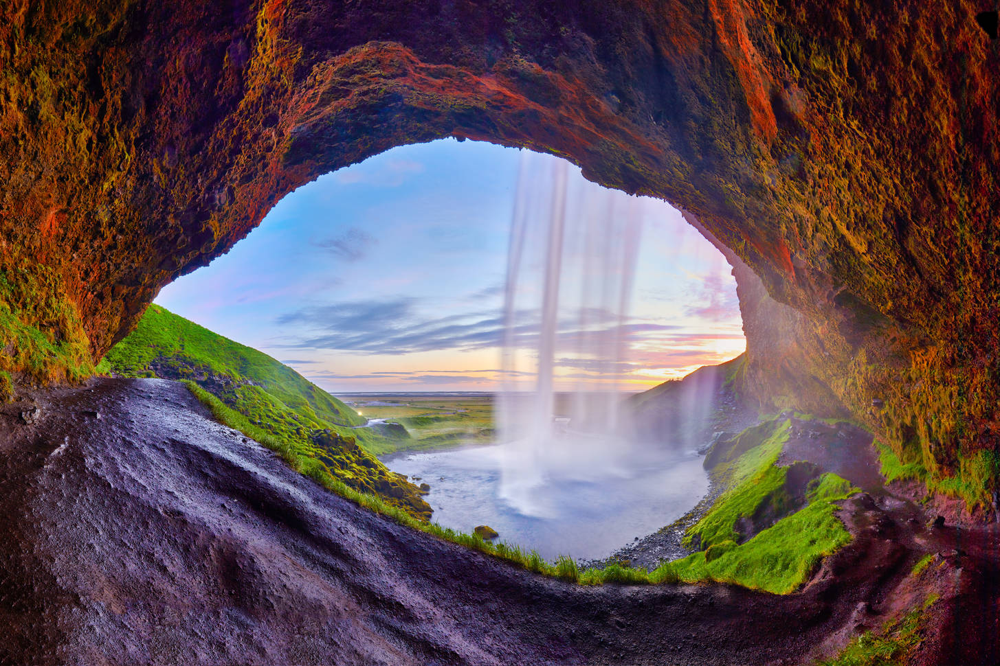 View of the waterfall Jigsaw Puzzle (Countries, Iceland) | Puzzle Garage