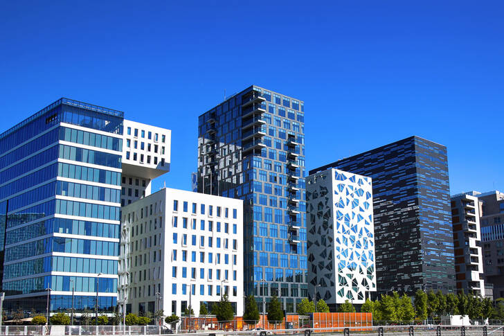Arsitektur bangunan di Oslo