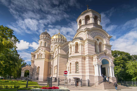 Riga-katedralen om Kristi födelse