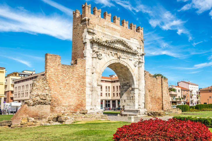 Arch of Emperor Augustus in Rimini