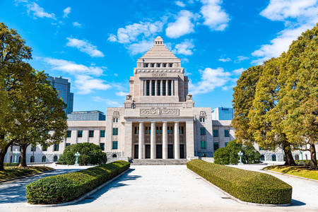 Edificio del parlamento de Japón