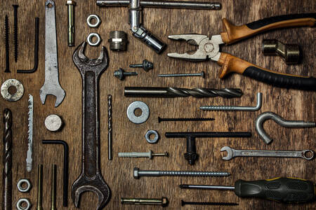 Παλιά και σκουριασμένα εργαλεία