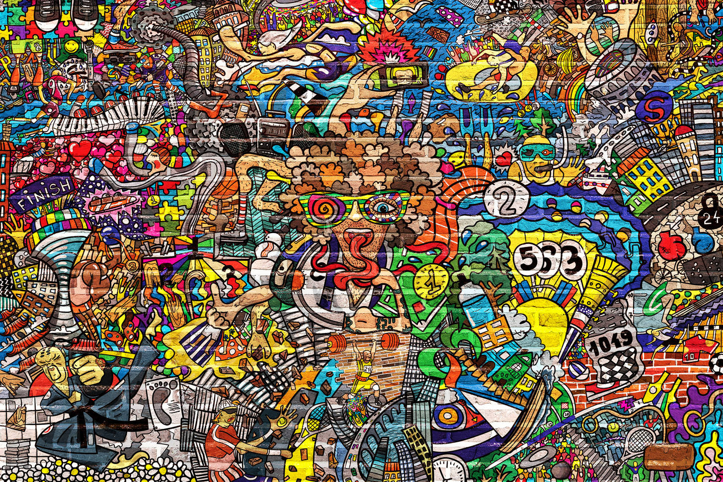 Graffiti Jigsaw Puzzle (Art, Graffiti) Puzzle Garage