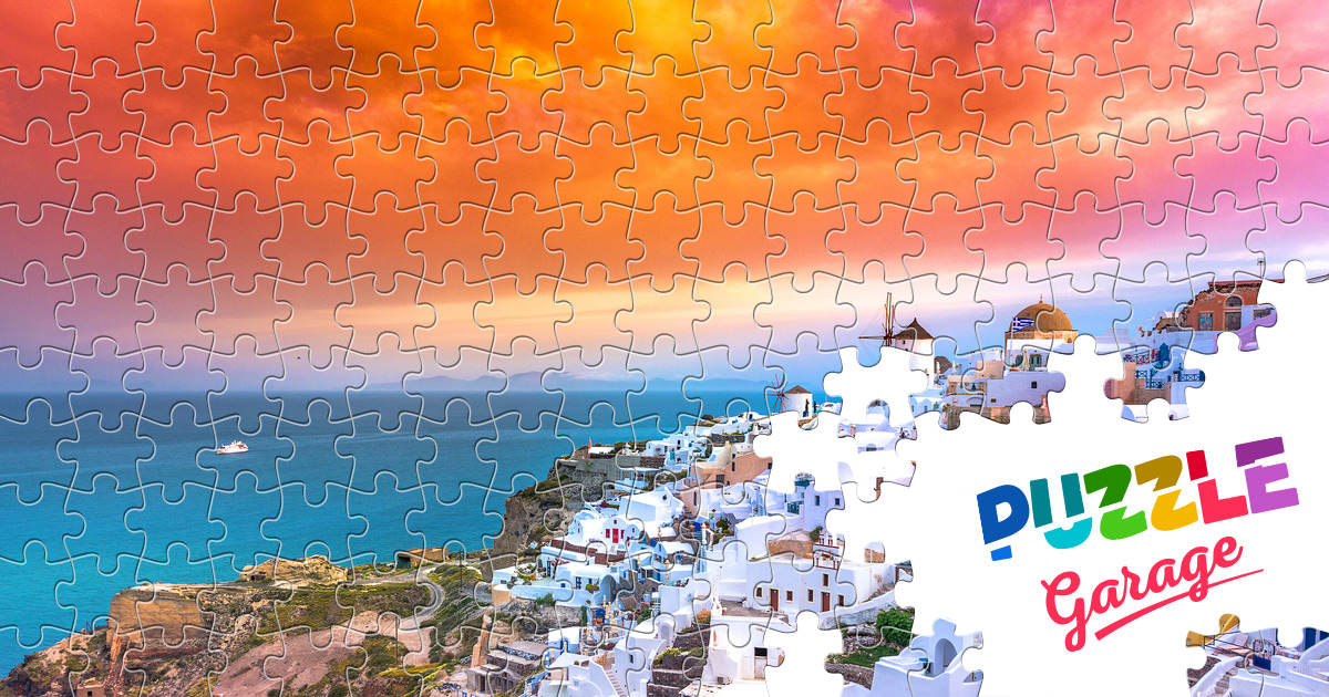 Santorini Jigsaw Puzzle (Countries, Greece) | Puzzle Garage
