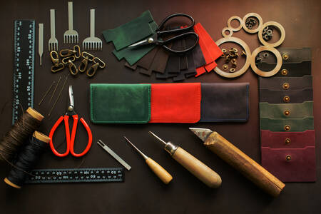 Leather goods tools