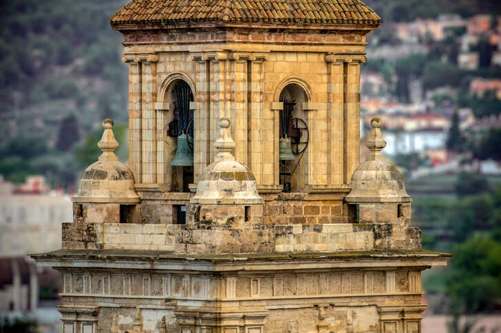 Campanario en Caravaca de la Cruz