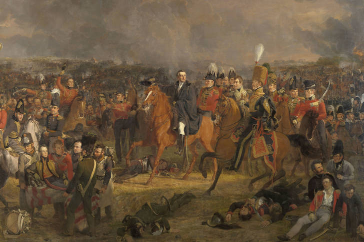 Jan Willem Pieneman: "De slag bij Waterloo"