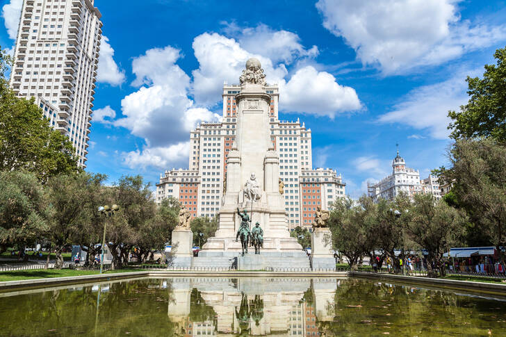 Monument to Miguel de Cervantes