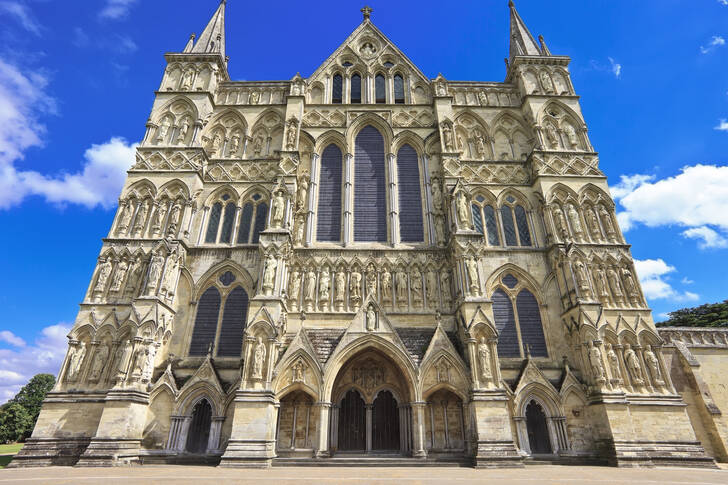 West front of Salisbury Cathedral